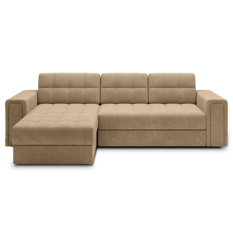 Narożnik BLENVI 260x150 z funkcją spania | Wielofunkcyjny mebel do salonu