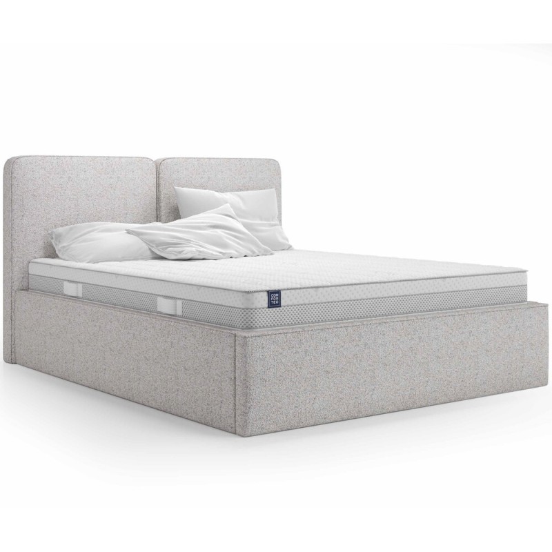 Łóżko tapicerowane Moka – komfort, nowoczesny design, pojemnik