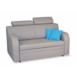 sofa trzyosobowa rozkładana MELODY (regulowane zagłówki)