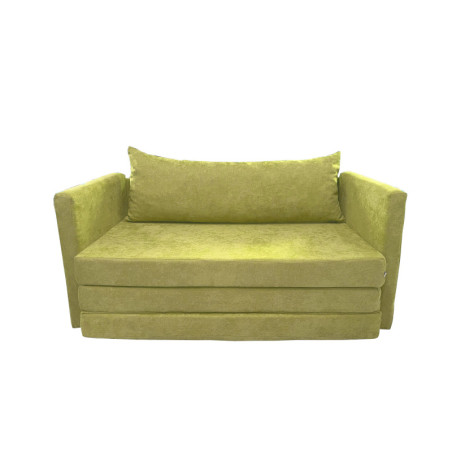 Mała żółta sofa rozkładana dla dziecka BOBI - 1 Mała żółta sofa rozkładana dla dziecka BOBI - 1