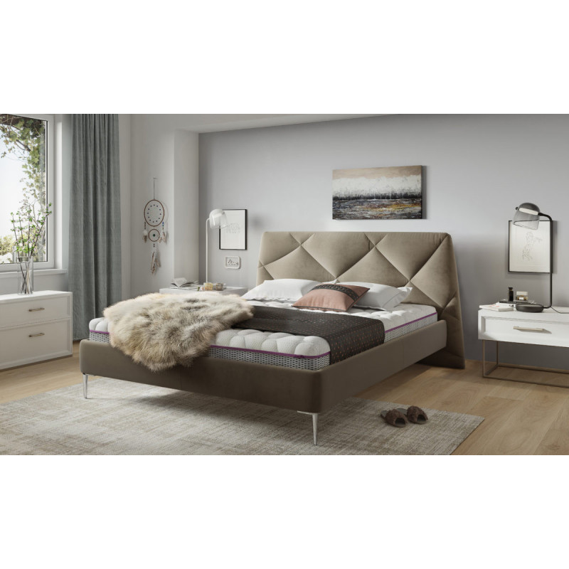 Łóżko tapicerowane DAVOS COMFORTEO - 1