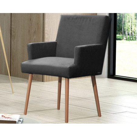 ELEGANCE - mały prosty fotel wypoczynkowy na wysokich nóżkach ELEGANCE - mały prosty fotel wypoczynkowy na wysokich nóżkach