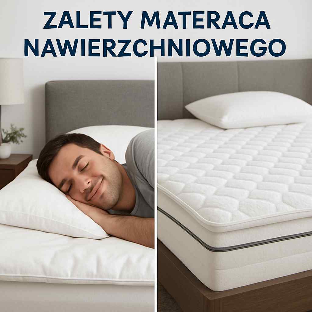 Zalety materaca nawierzchniowego