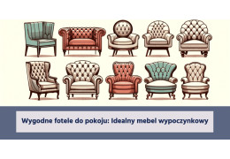 Wygodne fotele do pokoju: Idealny mebel wypoczynkowy