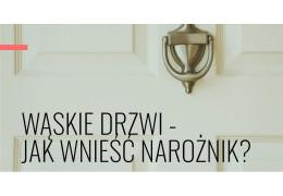 Wąskie drzwi - jak wnieść narożnik?