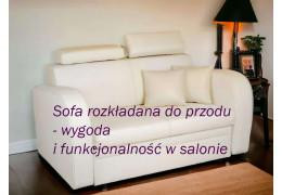 Sofa rozkładana do przodu - wygoda i funkcjonalność w salonie