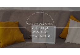 Co powinna oferować wygodna sofa z funkcją spania do codziennego użytku?